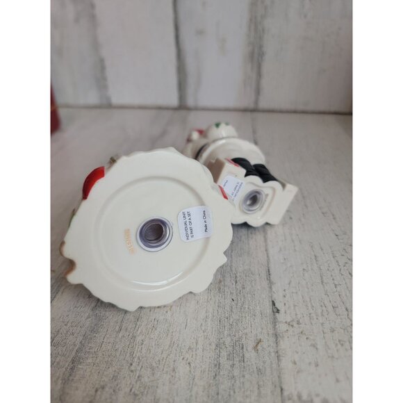 Lenox holiday Santa trees salt pepper set Xmas - Picture 6 of 6